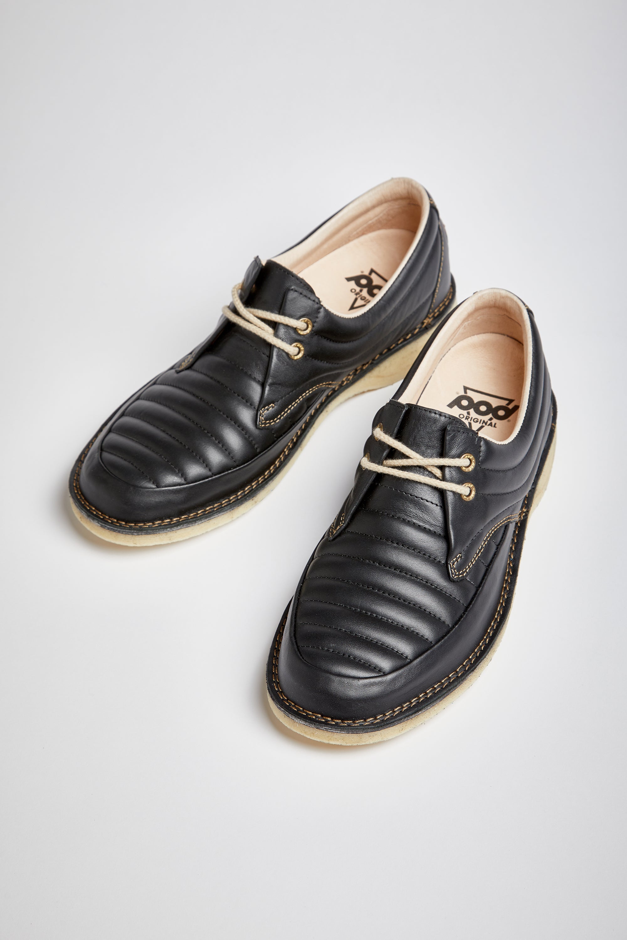 JAGGER LEATHER LACE UP SHOES