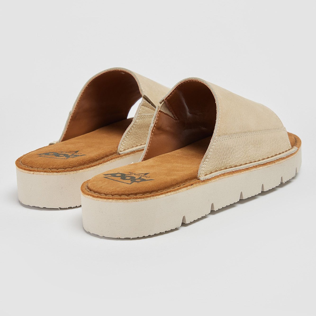 NINA NUBUCK LEATHER SLIDER POD SHOES