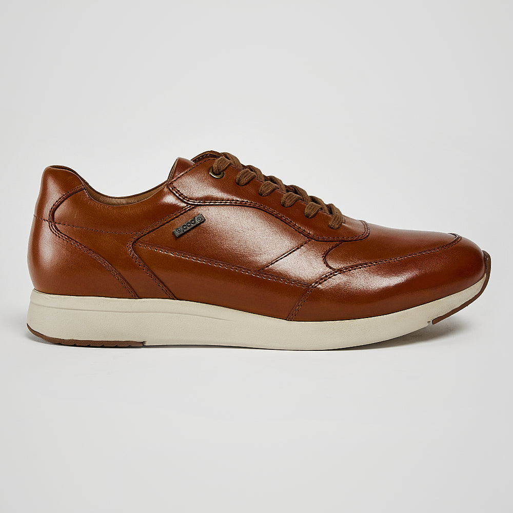 RAINER LEATHER LACE UP SNEAKERS