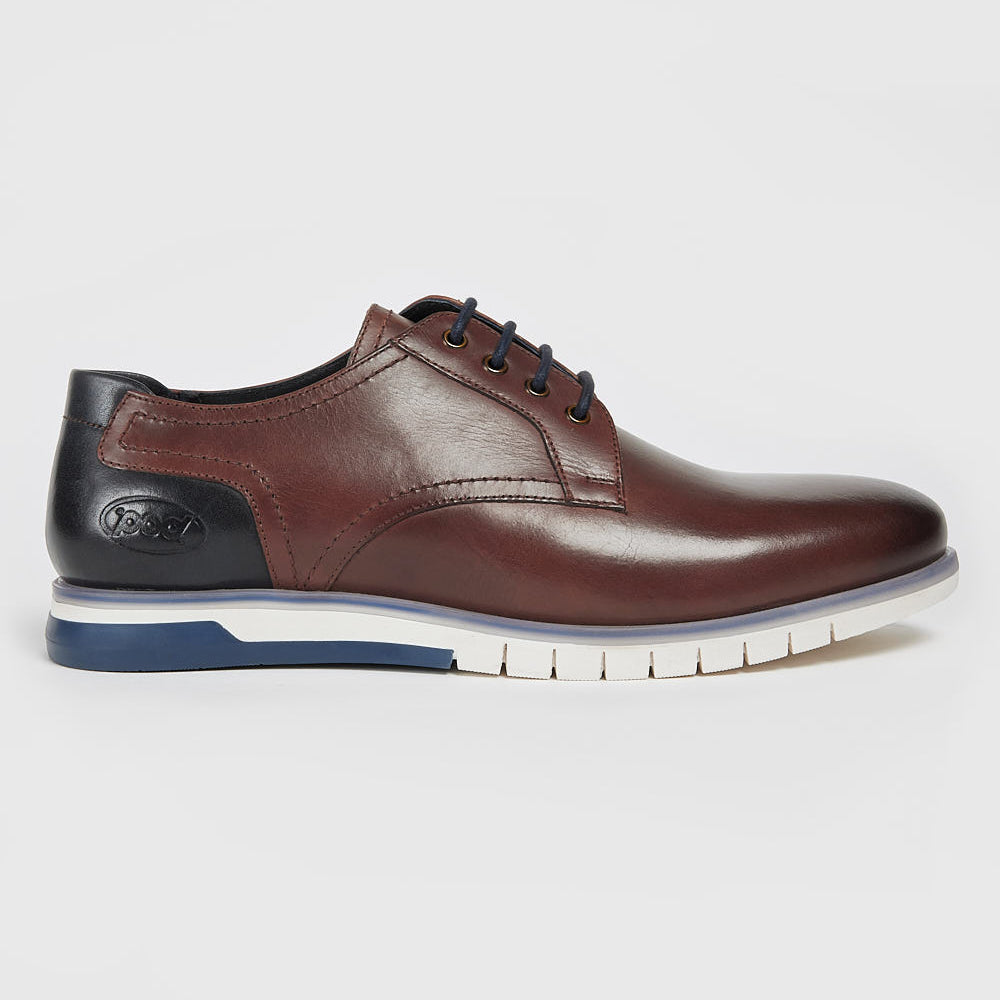 CILLIAN OILED LEATHER LACE UP SHOES