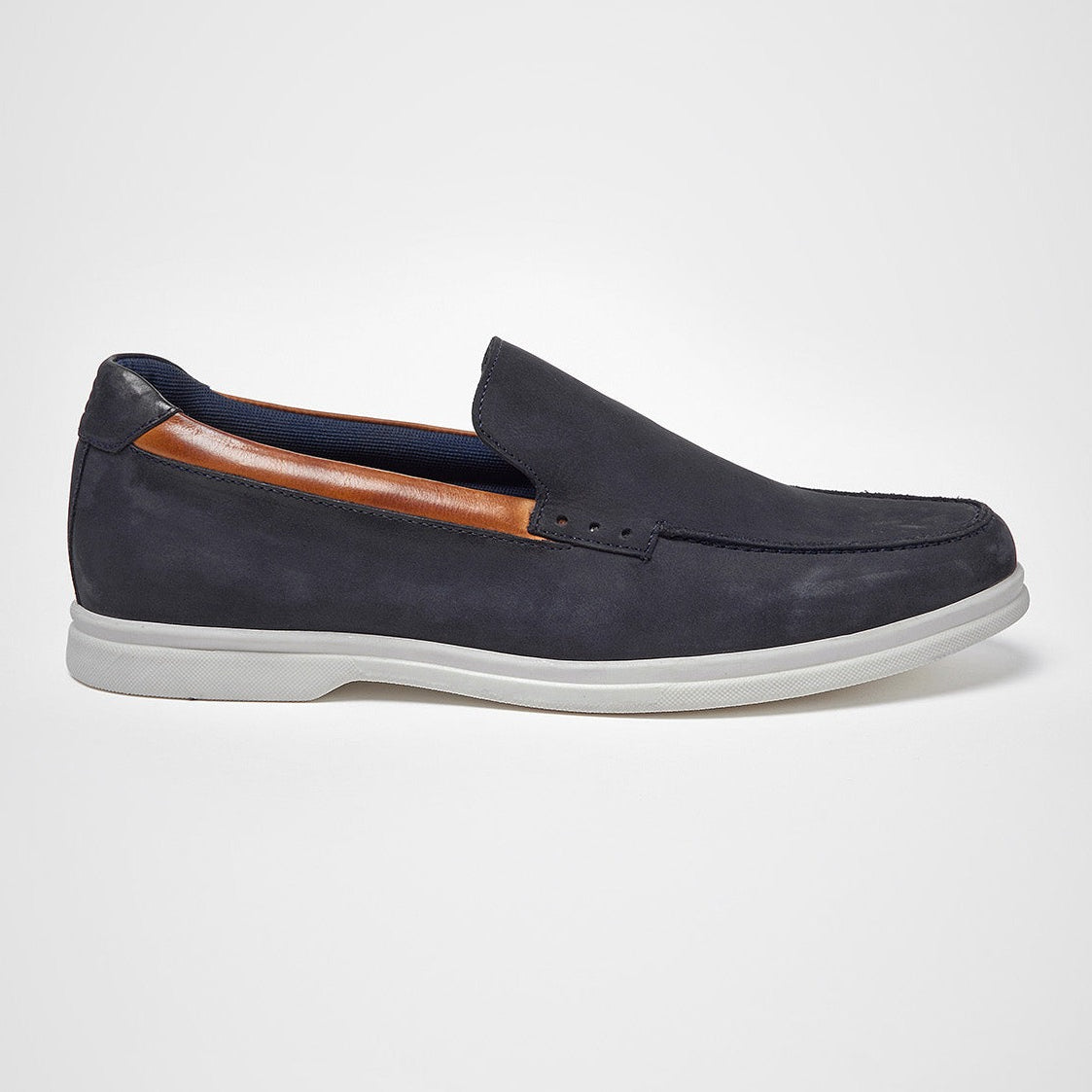 LYLE LEATHER SLIP ON LOAFERS